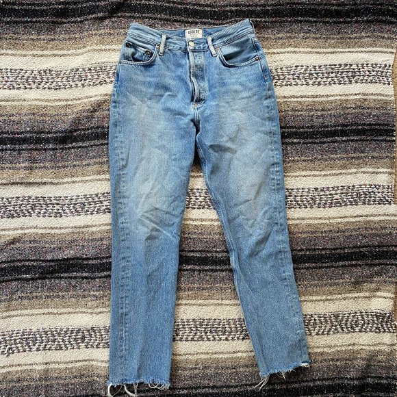 Agolde Remy High Rise Straight Jean - Picture 2 of 5